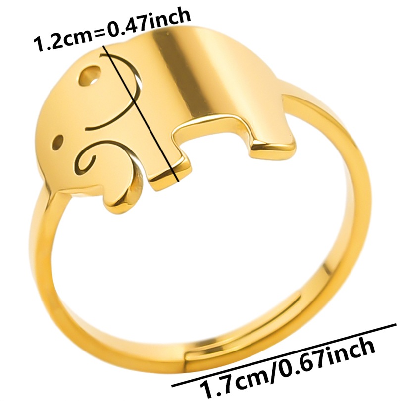 Basic Classic Style Color Block Stainless Steel Rings display picture 3