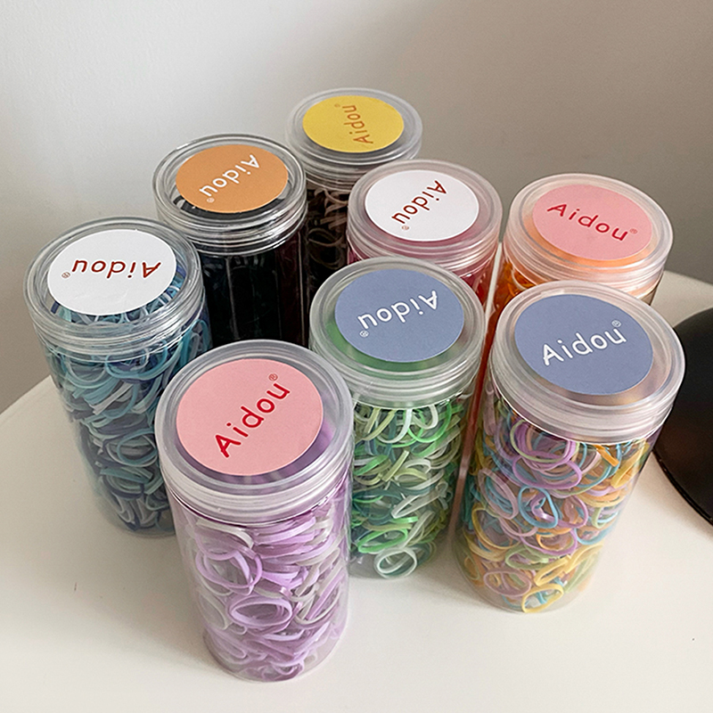 Cartoon Style Simple Style Round Elastic Band Hair Tie display picture 4