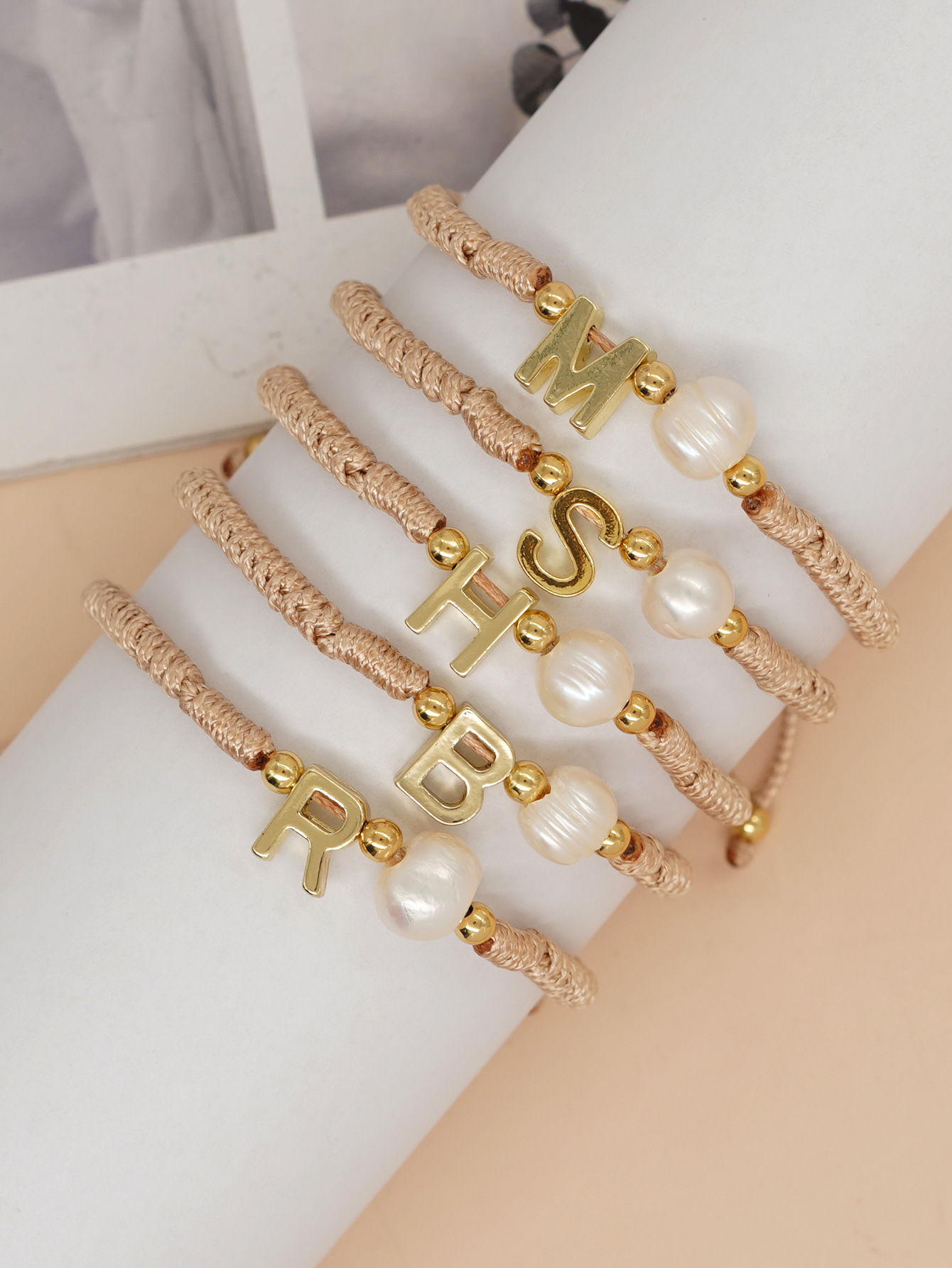 Bohémien Lettre Matériaux Mixtes Femmes Bracelets display picture 1