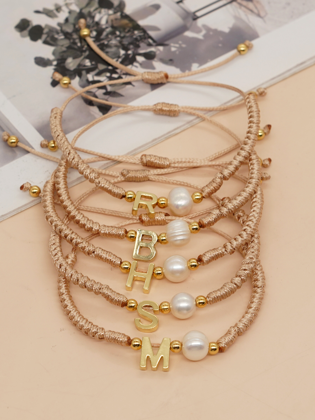 Bohémien Lettre Matériaux Mixtes Femmes Bracelets display picture 2