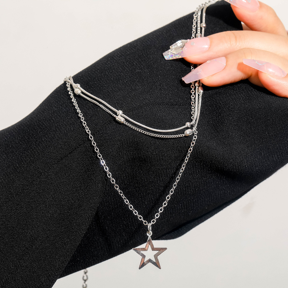 Simple Style Star Alloy Plating Women's Pendant Necklace display picture 5