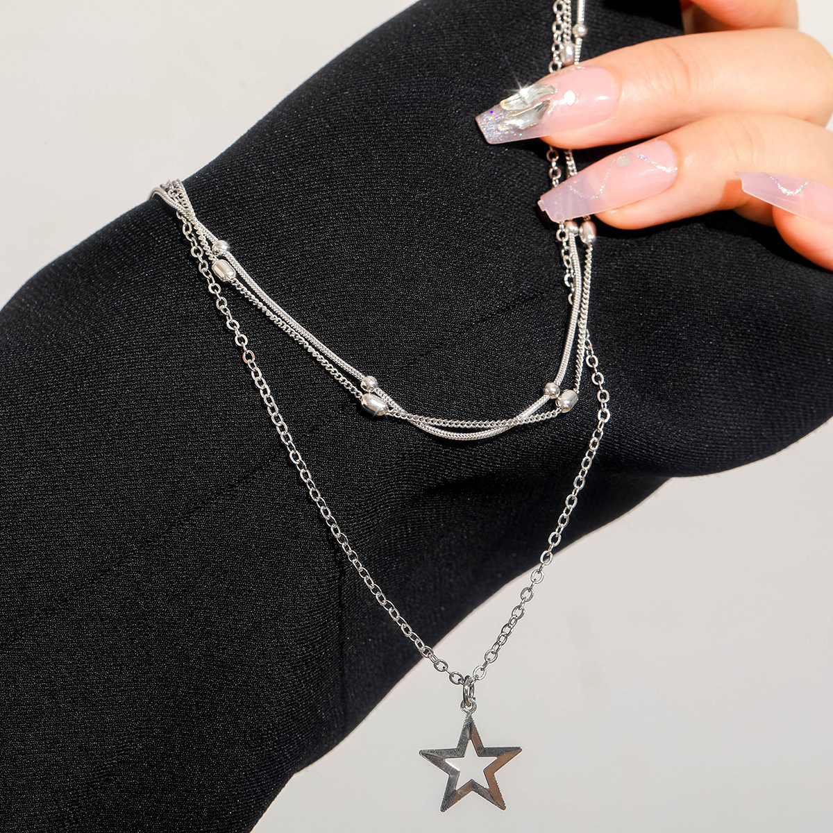 Simple Style Star Alloy Plating Women's Pendant Necklace display picture 6