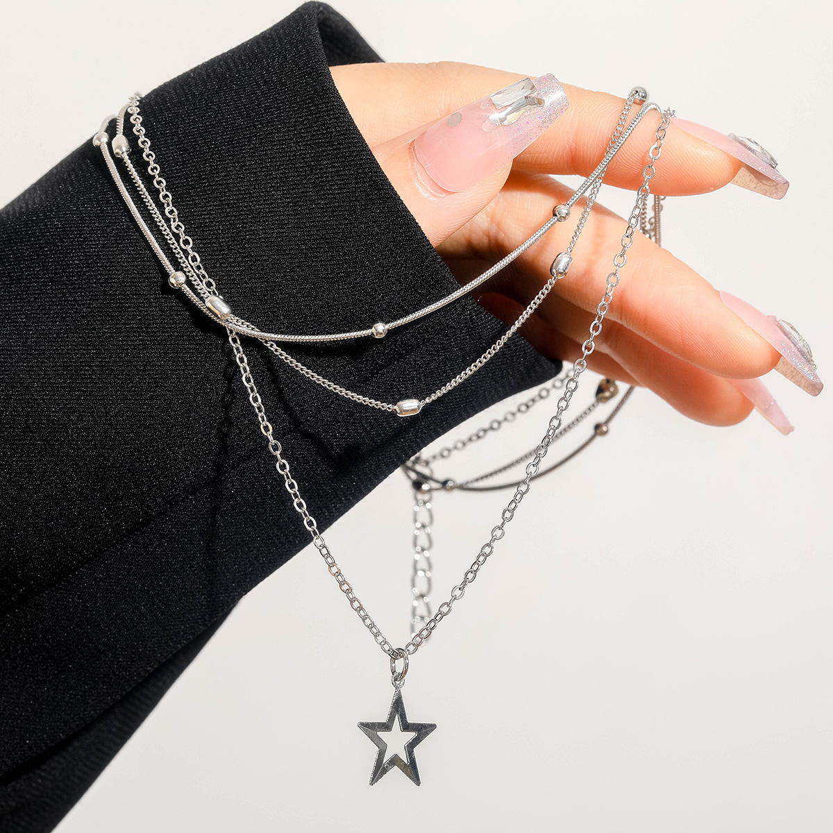 Simple Style Star Alloy Plating Women's Pendant Necklace display picture 9