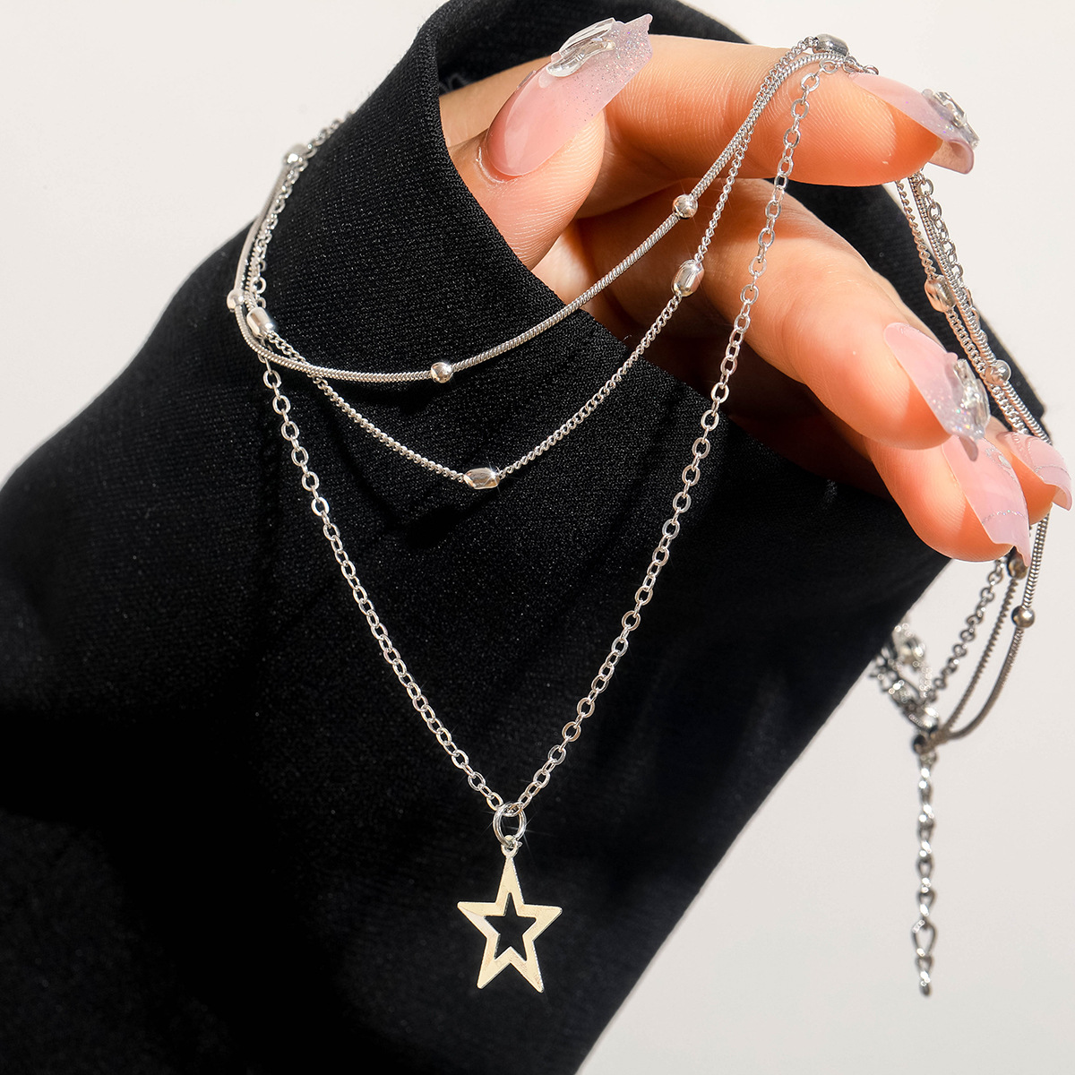 Simple Style Star Alloy Plating Women's Pendant Necklace display picture 10