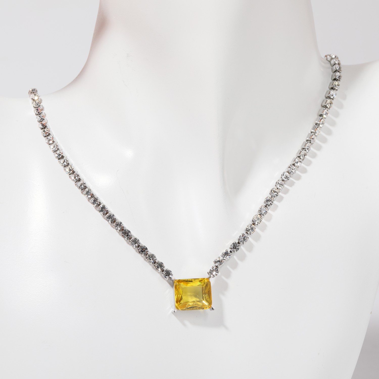 Copper Elegant Sweet Plating Inlay Heart Shape Zircon Pendant Necklace display picture 7