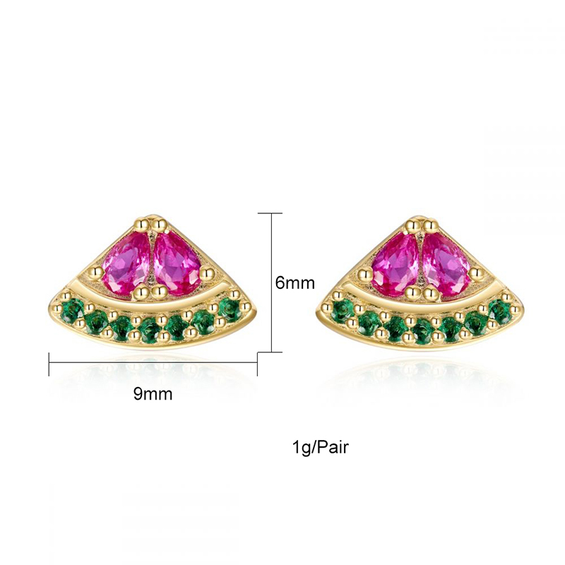 1 Pair Ig Style Simple Style Geometric Plating Inlay Copper Zircon 18k Gold Plated Drop Earrings display picture 4