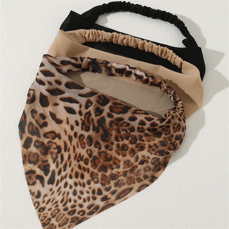 Ferien Moderner Stil Leopard Tuch Schal display picture 5