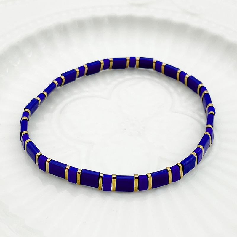 Casual Simple Style Commute Square Plastic Seed Bead Bracelets In Bulk display picture 4