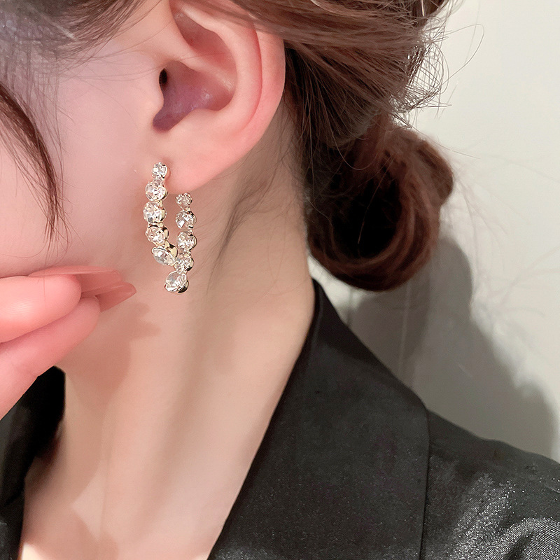 1 Pair Sweet Simple Style Round Alloy Drop Earrings display picture 3