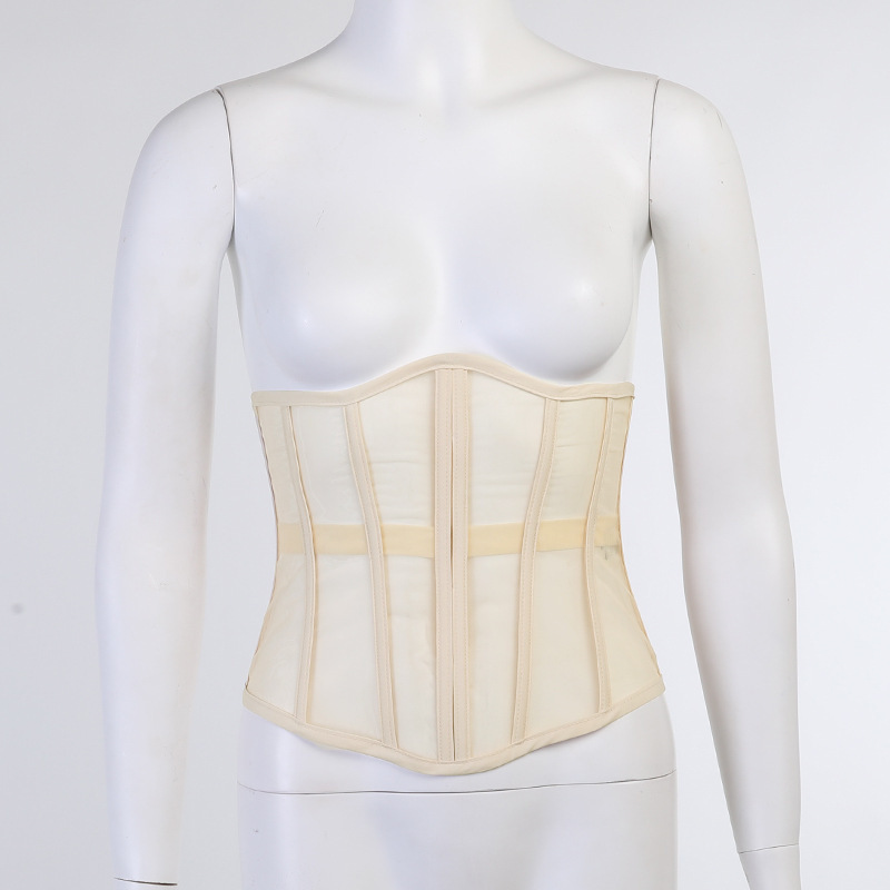 Couleur Unie Polyester Corset Post-partum display picture 34