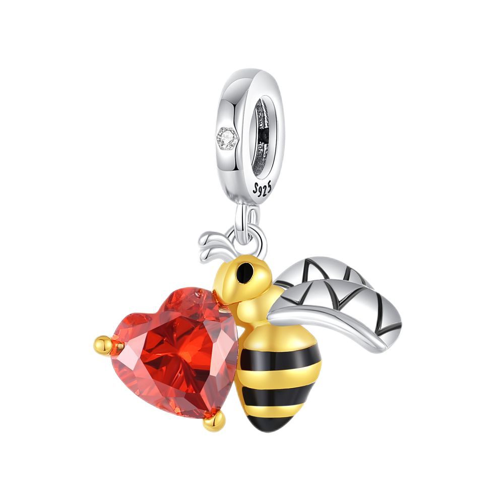 Mignon De Base Tortue Forme De Cœur Le Cuivre Placage Incruster Zircon Bijoux Accessoires display picture 3