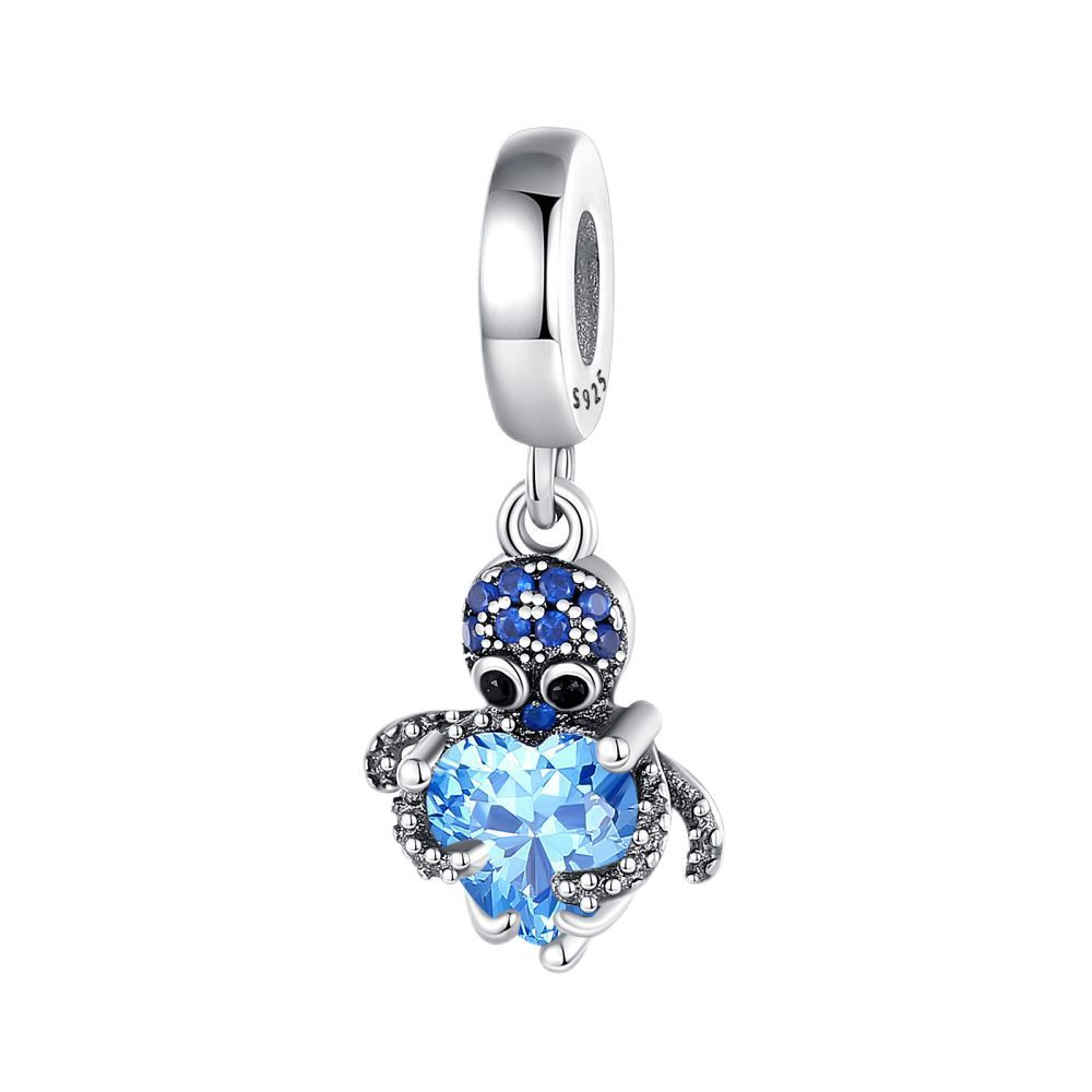 Mignon De Base Tortue Forme De Cœur Le Cuivre Placage Incruster Zircon Bijoux Accessoires display picture 17