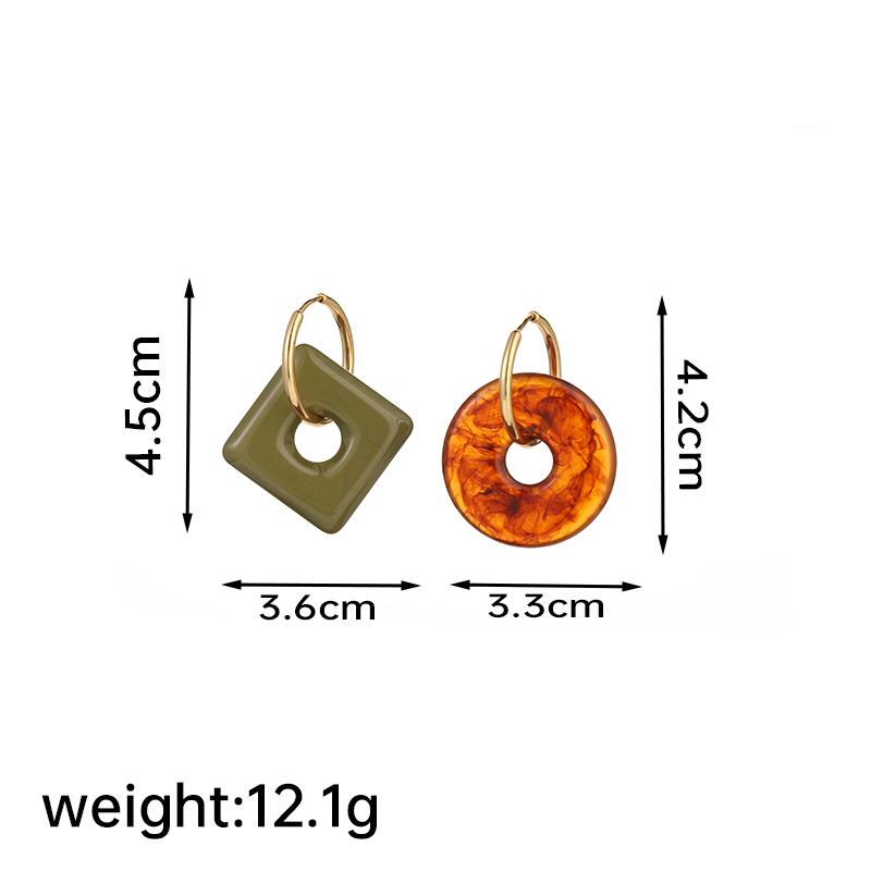 1 Pair Ethnic Style Modern Style Round Copper Drop Earrings display picture 7