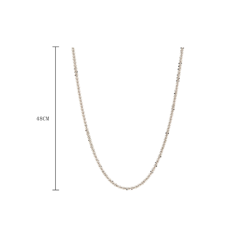 Modern Style Simple Style Solid Color Alloy Chain Women's Necklace display picture 1