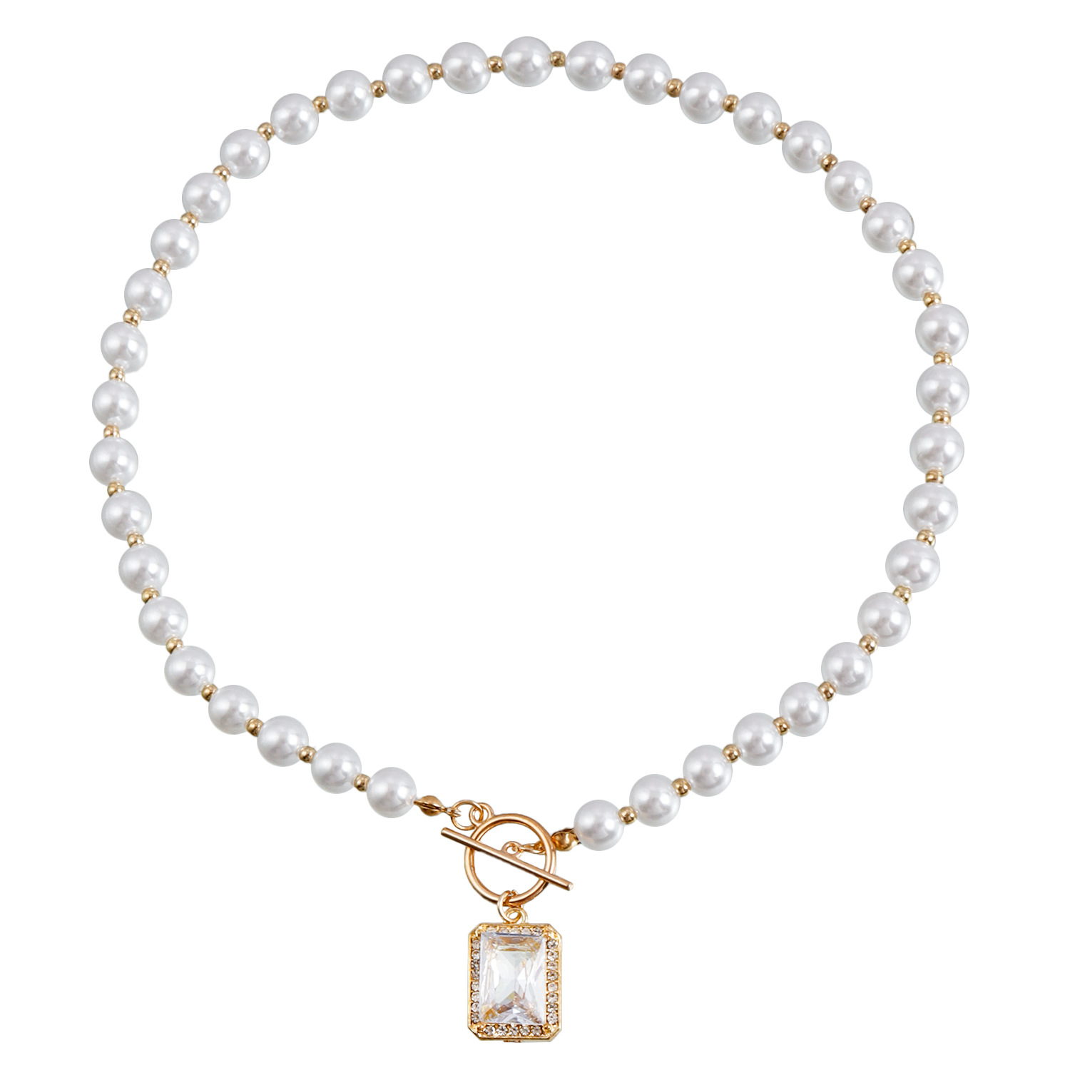 Einfacher Stil Klassischer Stil Schmetterling Imitationsperle Perlen Frau Halskette Mit Anhänger display picture 2
