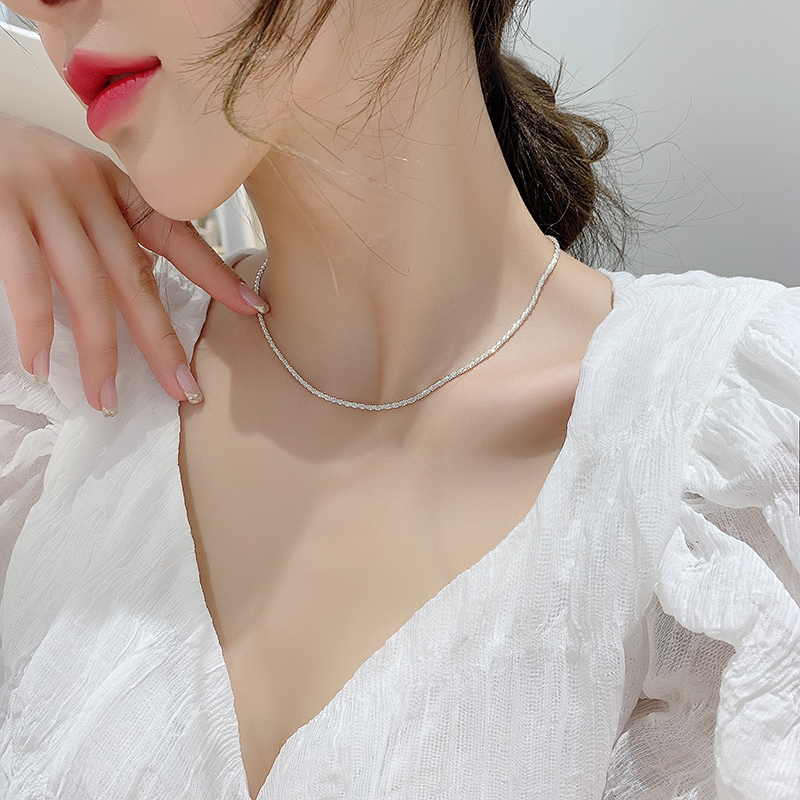 Casual Elegant Solid Color Alloy Unisex Choker display picture 1