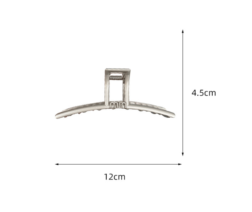 Einfacher Stil Brief Metall Überzug Haarkrallen display picture 10