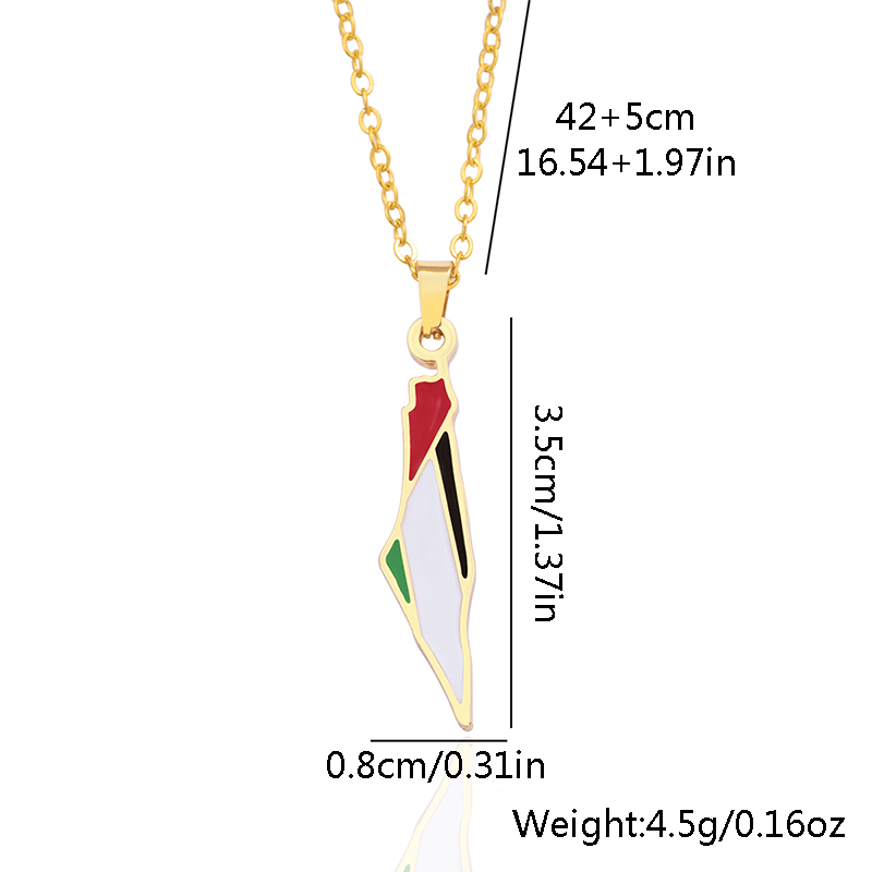 Artistic Streetwear Colorful Alloy Enamel Gold Plated Women's Pendant Necklace display picture 4