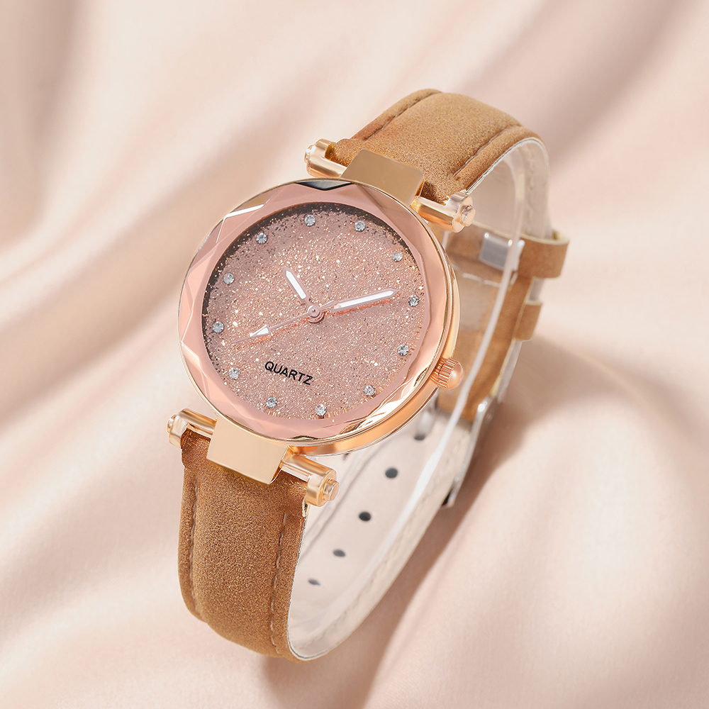 Casual Round Buckle Quartz Women's Watches display picture 6
