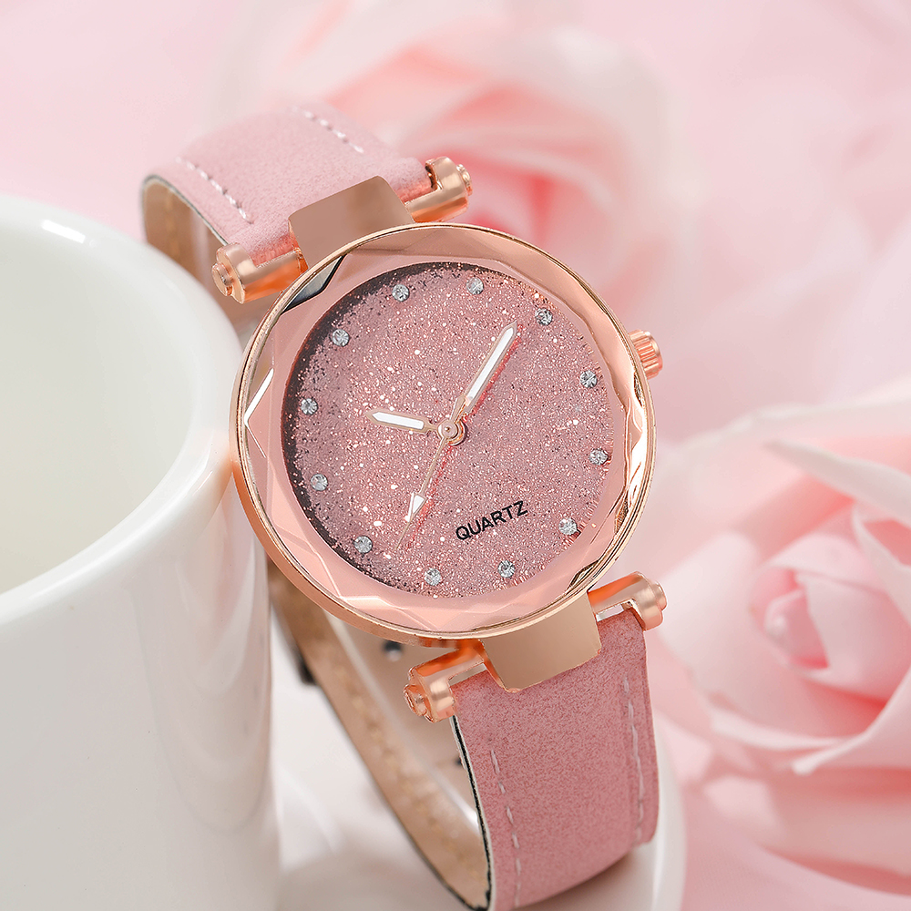 Casual Round Buckle Quartz Women's Watches display picture 12