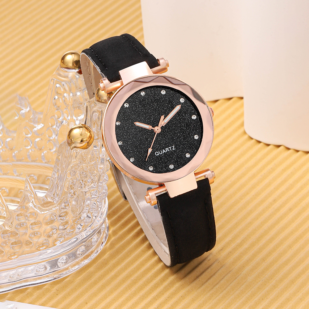 Casual Round Buckle Quartz Women's Watches display picture 4