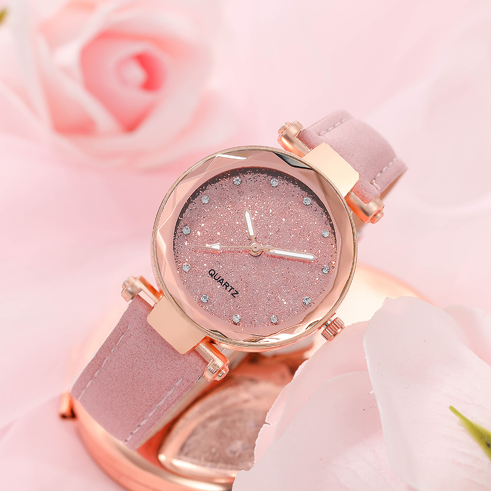 Casual Round Buckle Quartz Women's Watches display picture 13