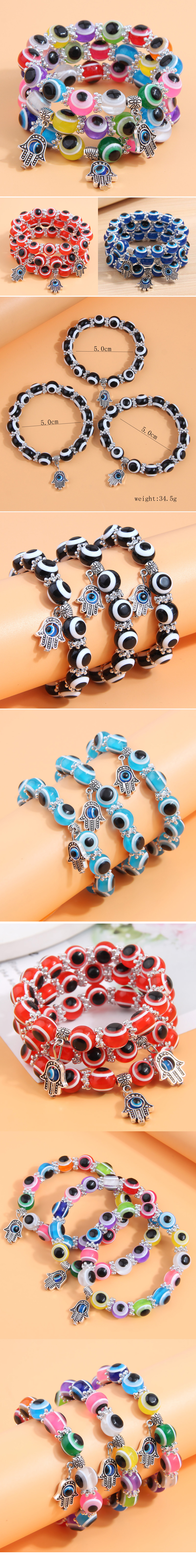 Simple Style Eye Ccb Alloy Women's Bracelets display picture 1