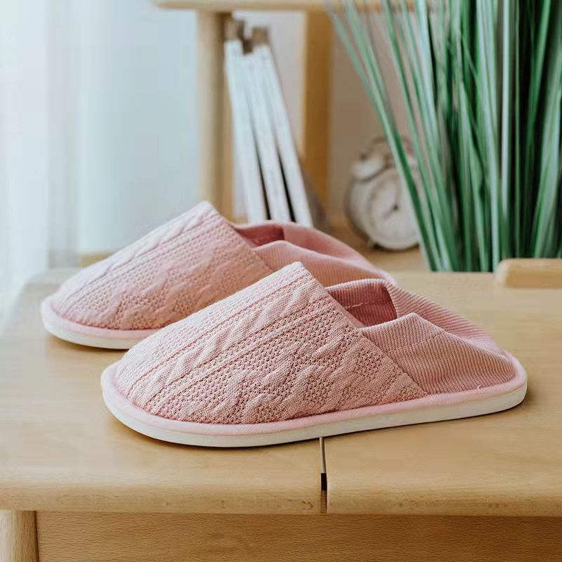 Unisex Casual Stripe Round Toe Home Slippers display picture 3