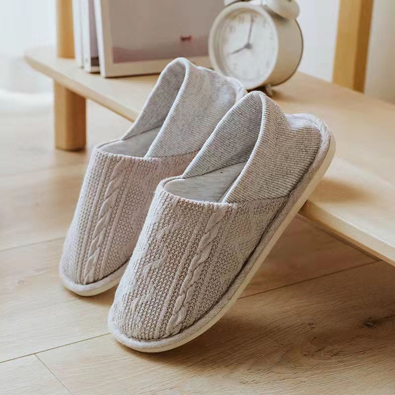 Unisex Casual Stripe Round Toe Home Slippers display picture 1