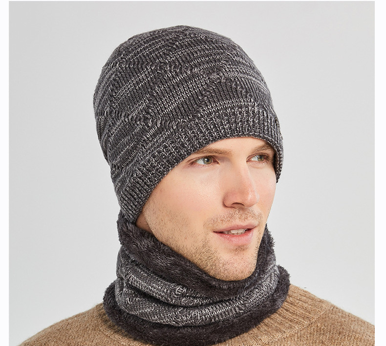 Hommes Style Simple Lettre Couleur Unie Bonnet De Laine display picture 2