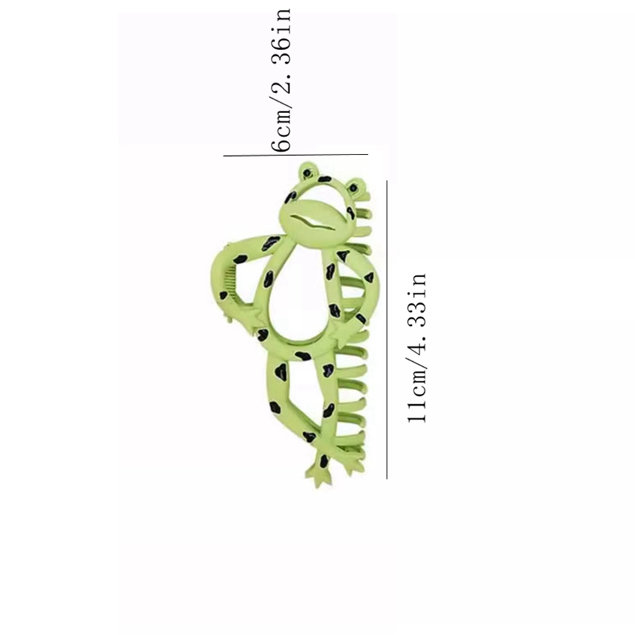 Cute Funny Frog Alloy Hair Claws display picture 3