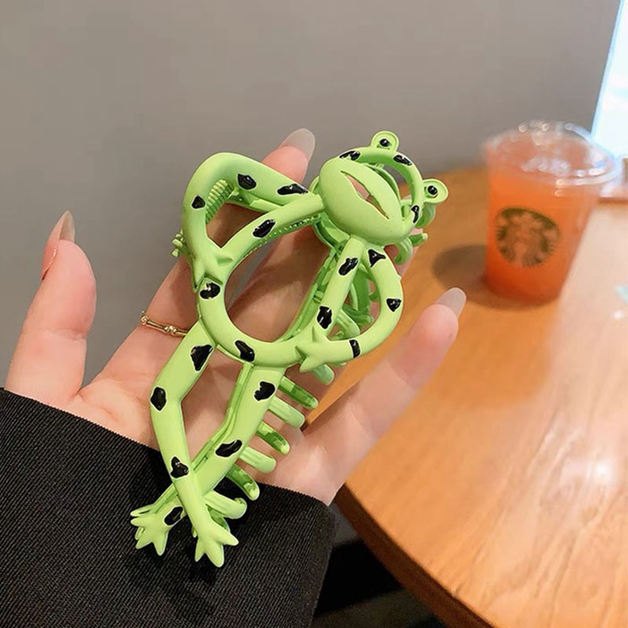 Cute Funny Frog Alloy Hair Claws display picture 5