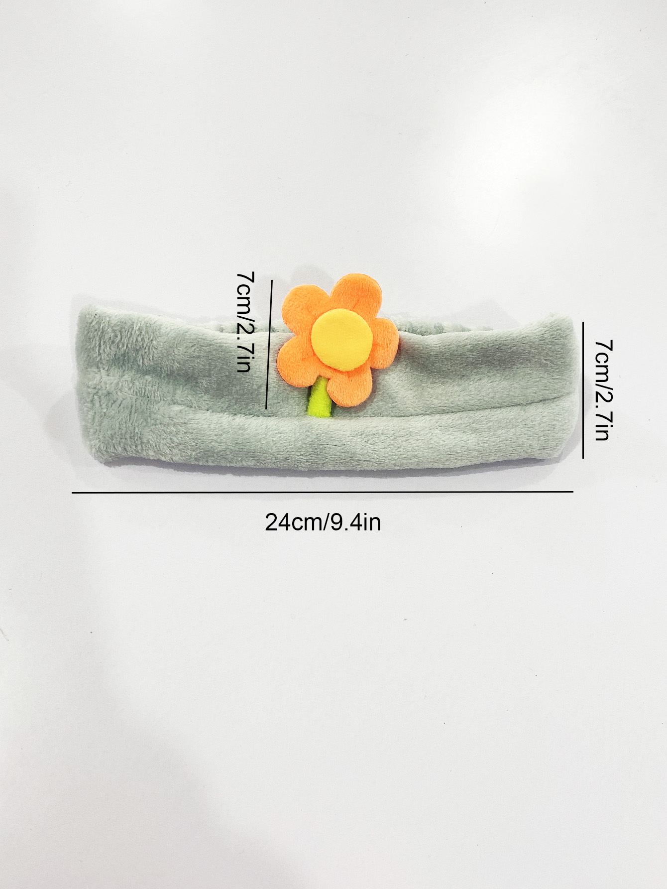 Frau Einfacher Stil Blume Plüsch Haarband display picture 5