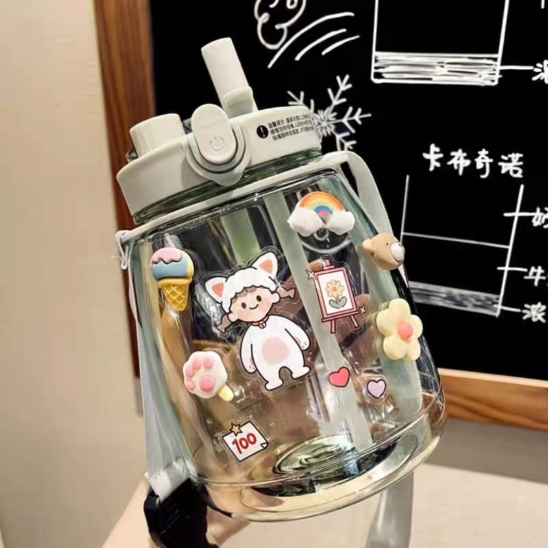 Casual Cute Cartoon Pc Water Bottles 1 Piece display picture 1