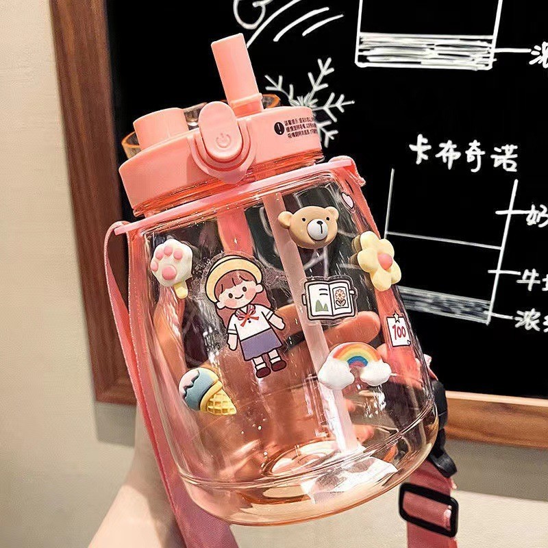 Casual Cute Cartoon Pc Water Bottles 1 Piece display picture 4