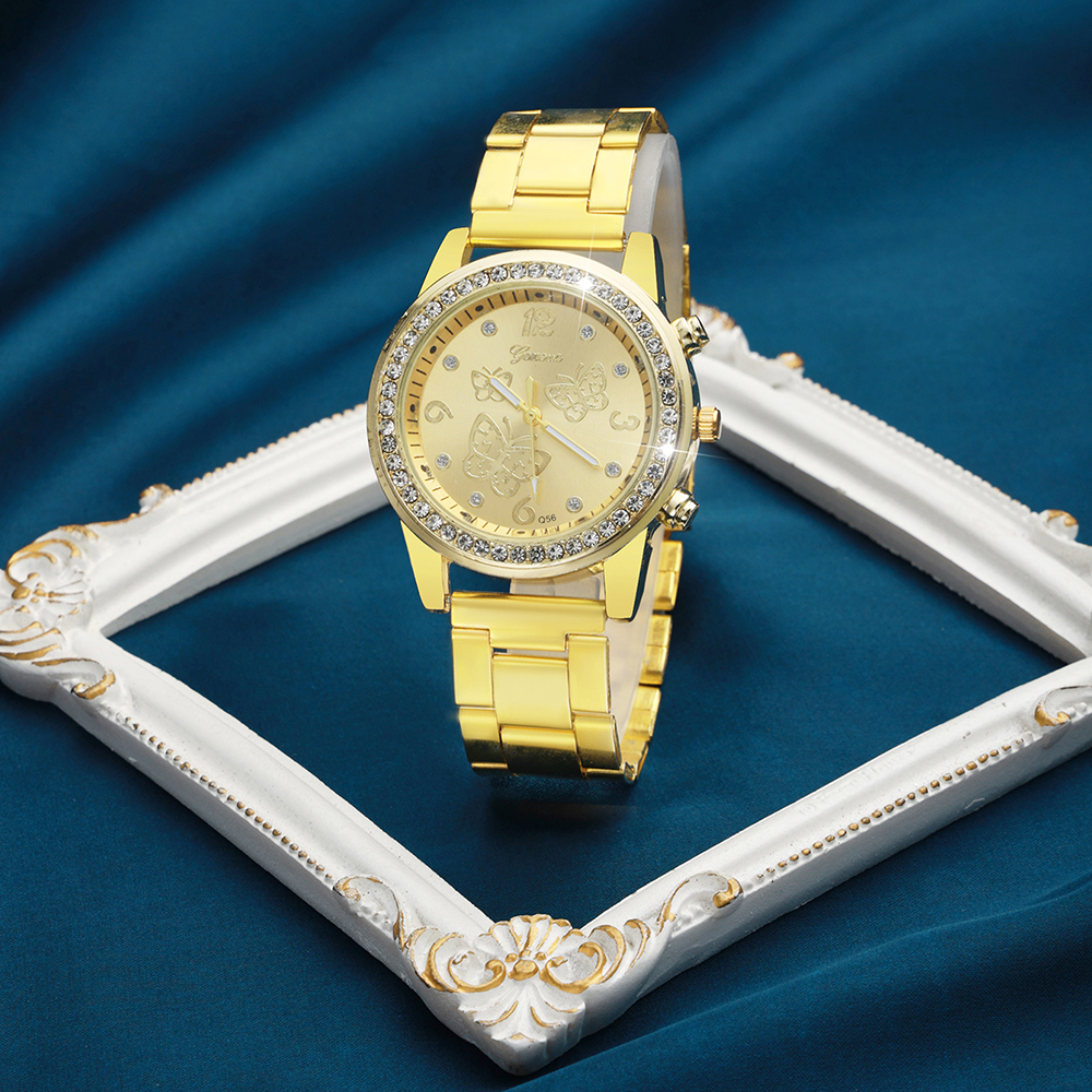 Casual Color Sólido Hebilla Cuarzo Relojes De Mujer display picture 12