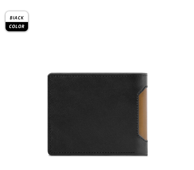 Men's Solid Color Pu Leather Open Small Wallets display picture 12