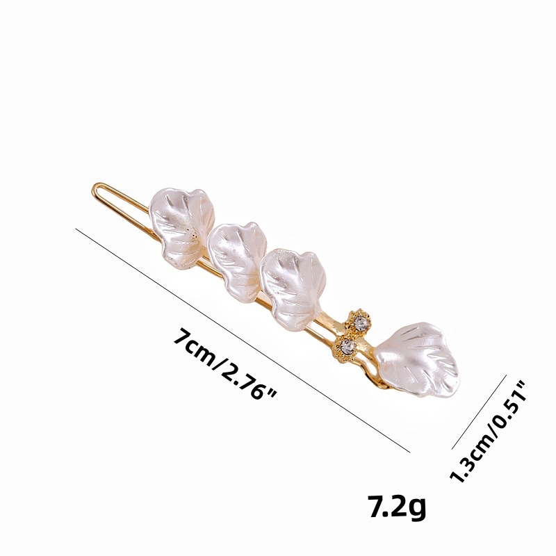 Elegant Sweet Shell Alloy Plating Hair Clip display picture 1