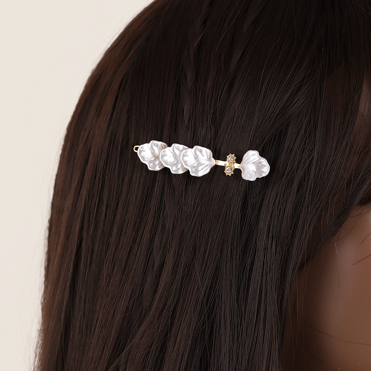 Elegant Sweet Shell Alloy Plating Hair Clip display picture 2