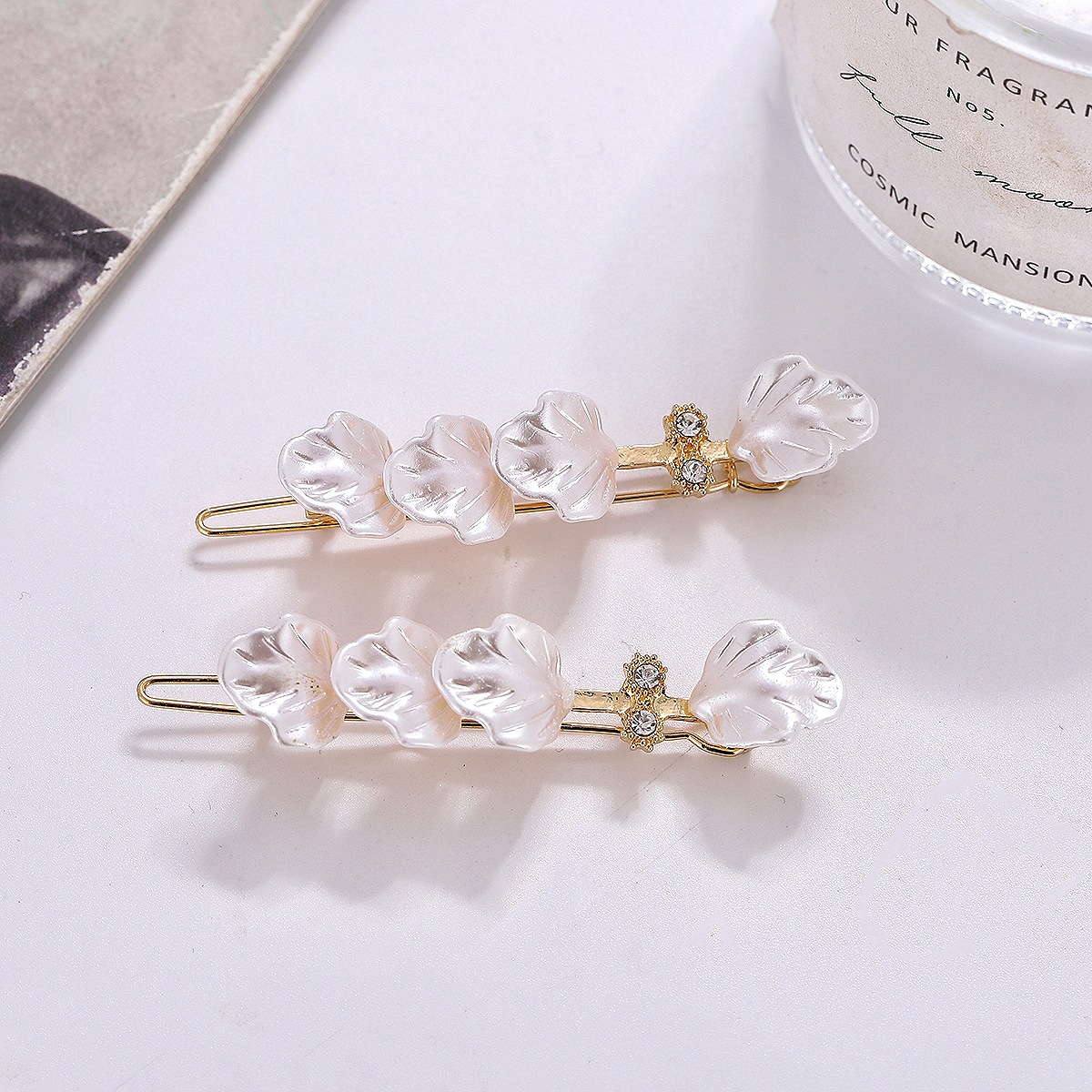 Elegant Sweet Shell Alloy Plating Hair Clip display picture 3