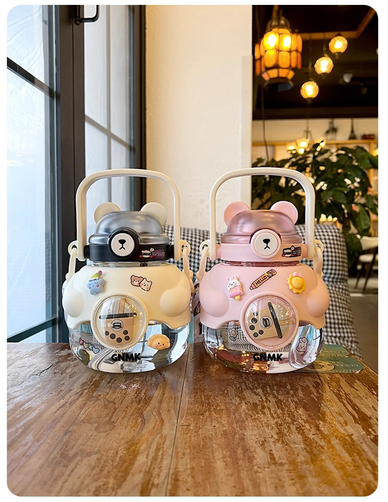 Casual Cute Cartoon Bear Pc Water Bottles 1 Piece display picture 13