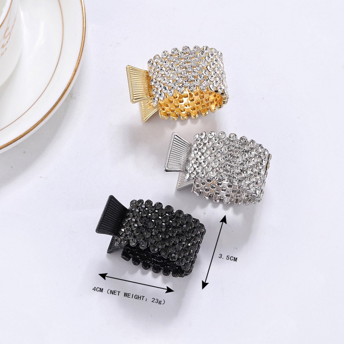 Women's Sweet Geometric Alloy Plating Hair Clip display picture 1