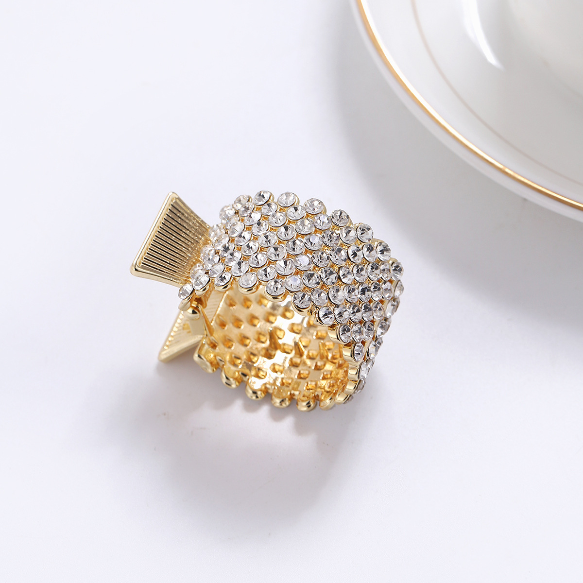 Women's Sweet Geometric Alloy Plating Hair Clip display picture 4