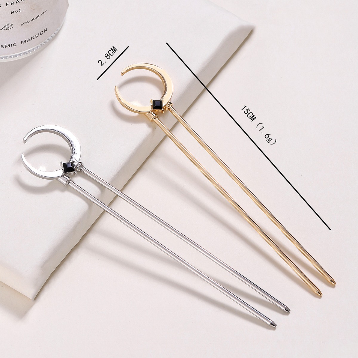 Women's Elegant Streetwear U Shape Metal Hairpin display picture 1