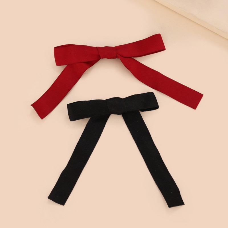 Women's Elegant Lady Bow Knot Cloth Hair Clip display picture 1
