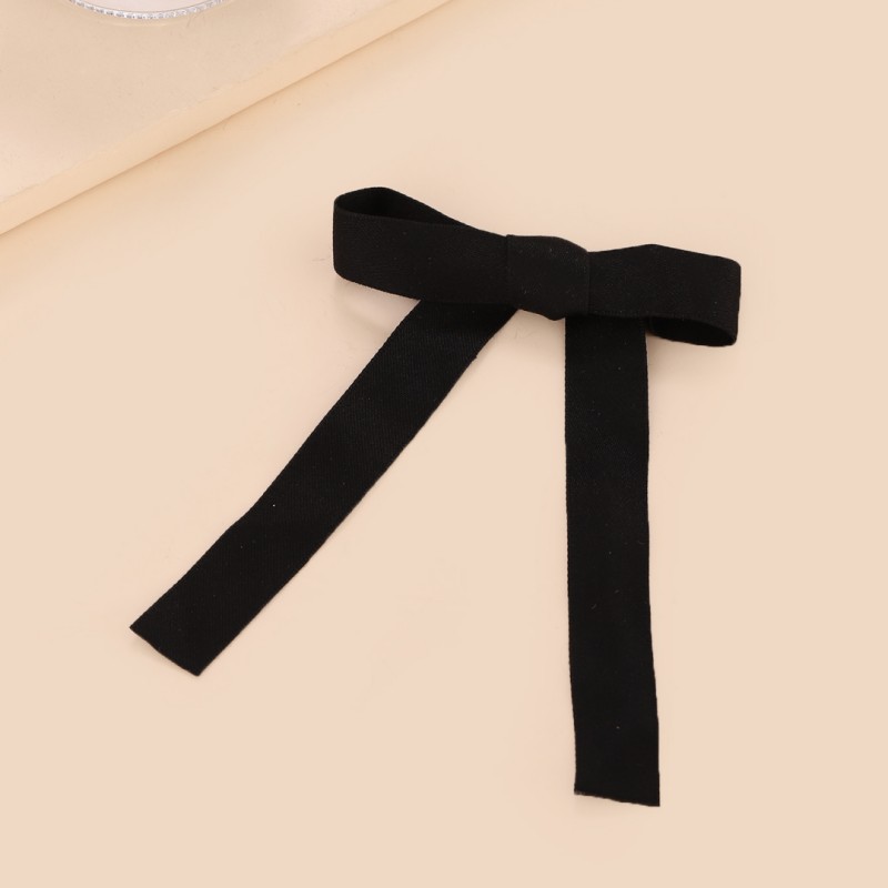 Women's Elegant Lady Bow Knot Cloth Hair Clip display picture 3