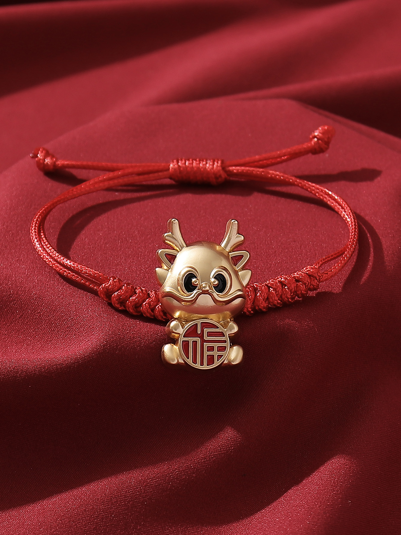 Simple Style Classic Style Dragon Alloy Women's Drawstring Bracelets display picture 3