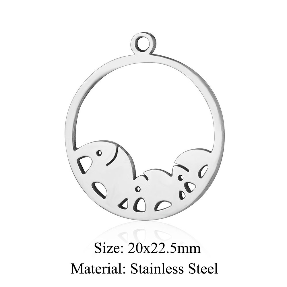 Simple Style Spider Giraffe Stainless Steel Plating Jewelry Accessories display picture 2