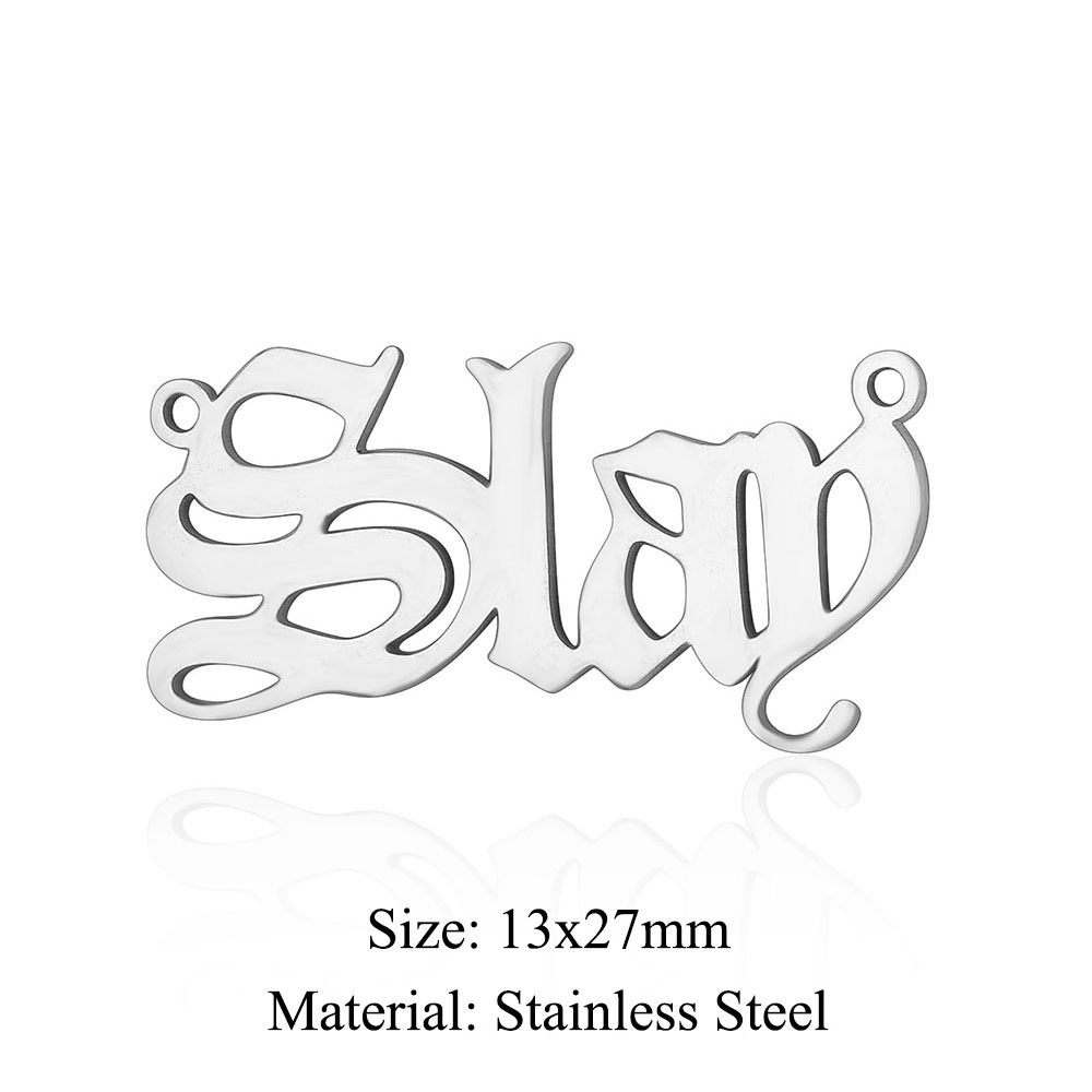 Simple Style Angel Stainless Steel Polishing Plating Gold Plated Jewelry Accessories display picture 5
