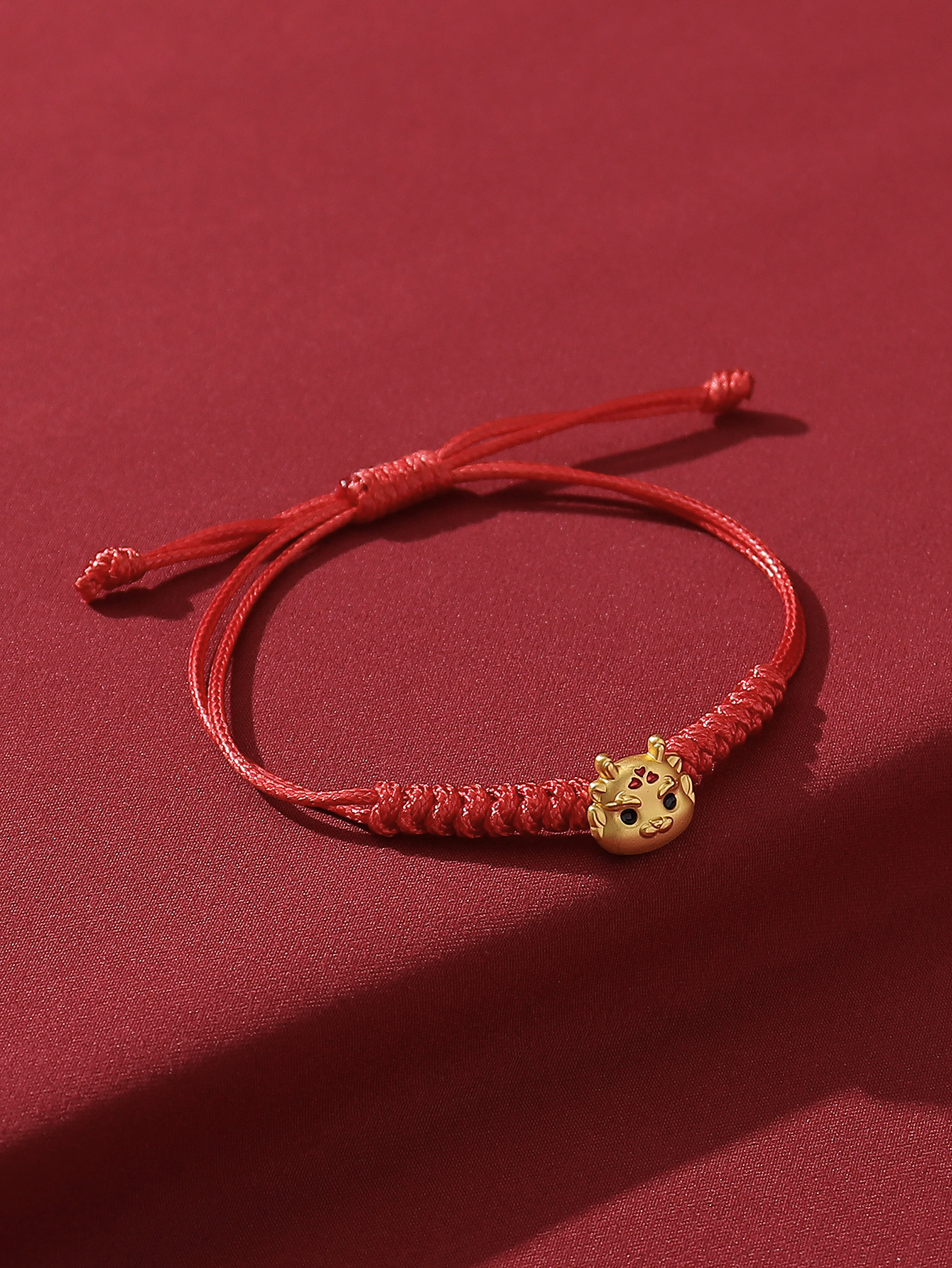 Casual Cute Simple Style Animal Dragon Synthetic Fibre Alloy Unisex Drawstring Bracelets display picture 7